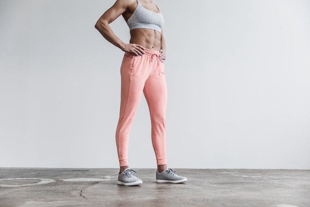 NOBULL Women's Joggers - Light Coral - Ireland (0573GJVTF)